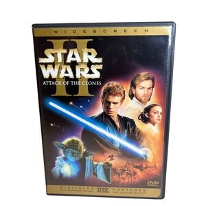 Star Wars‎ Episode II Attack of the Clones DVD 2-Disc Widescreen Set 2002 THX